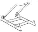Caballete plegable