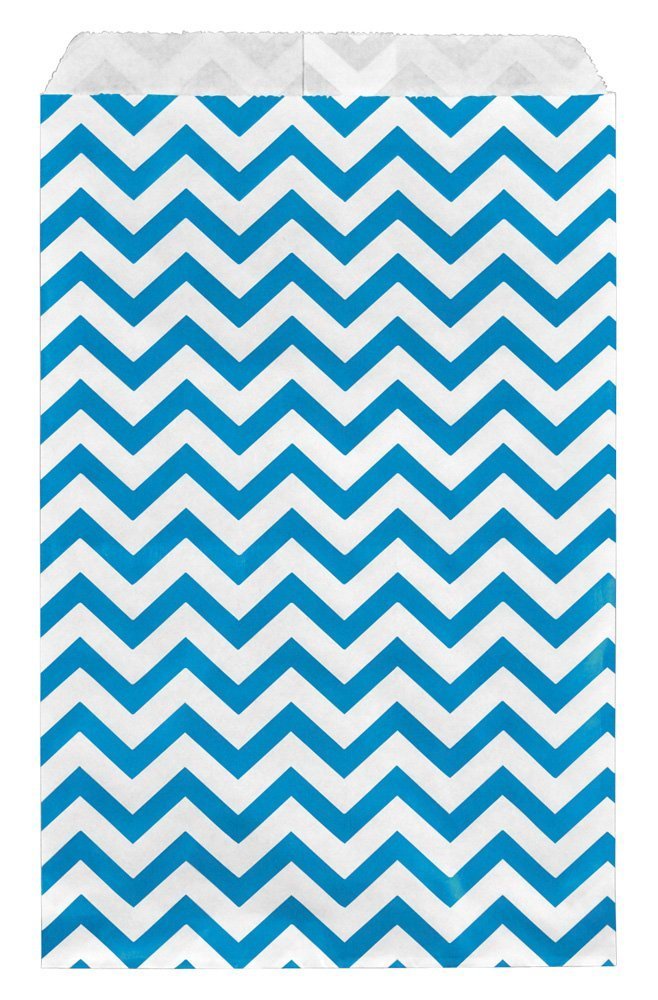 Paper Gift Bag - Chevron Black - 1000 pcs. Pack