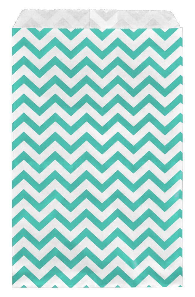 Paper Gift Bag - Chevron Black - 1000 pcs. Pack