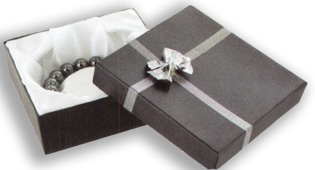 caja de regalo con forma de pajarita