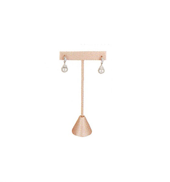 Soporte para pendientes en forma de T