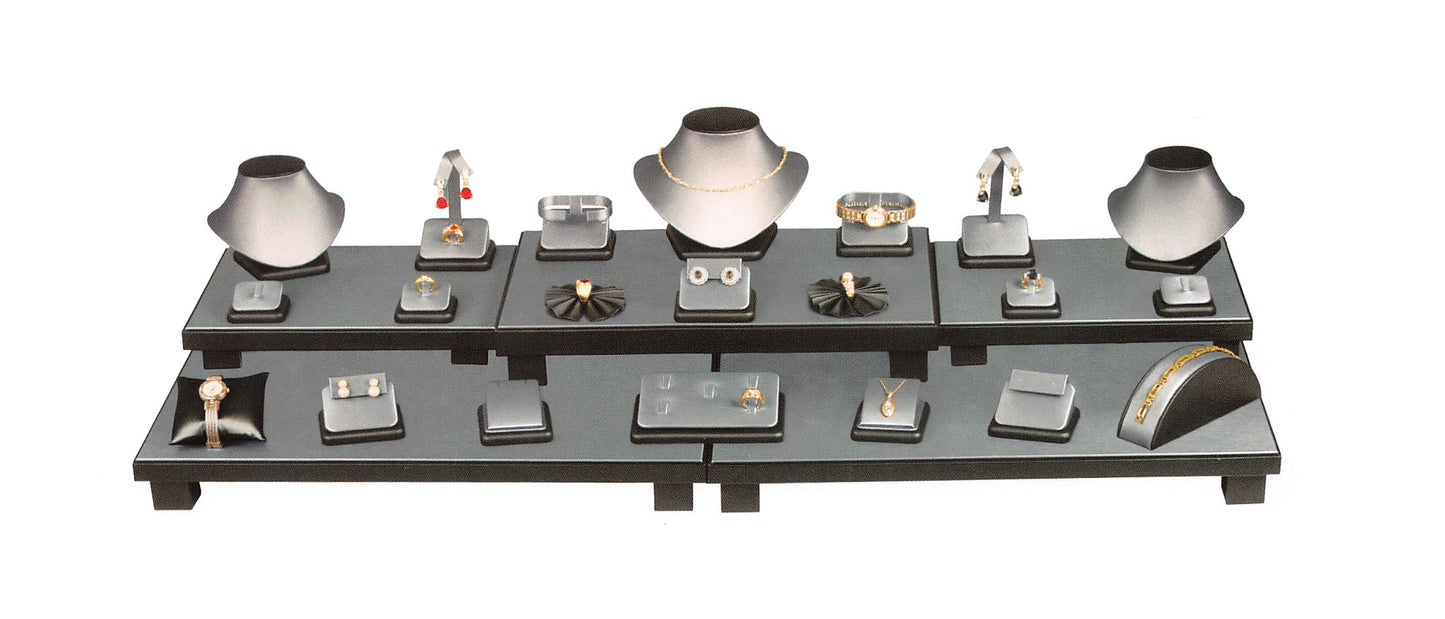 Juego de plataforma de 5 piezas (gris acero) - set35 (87R)