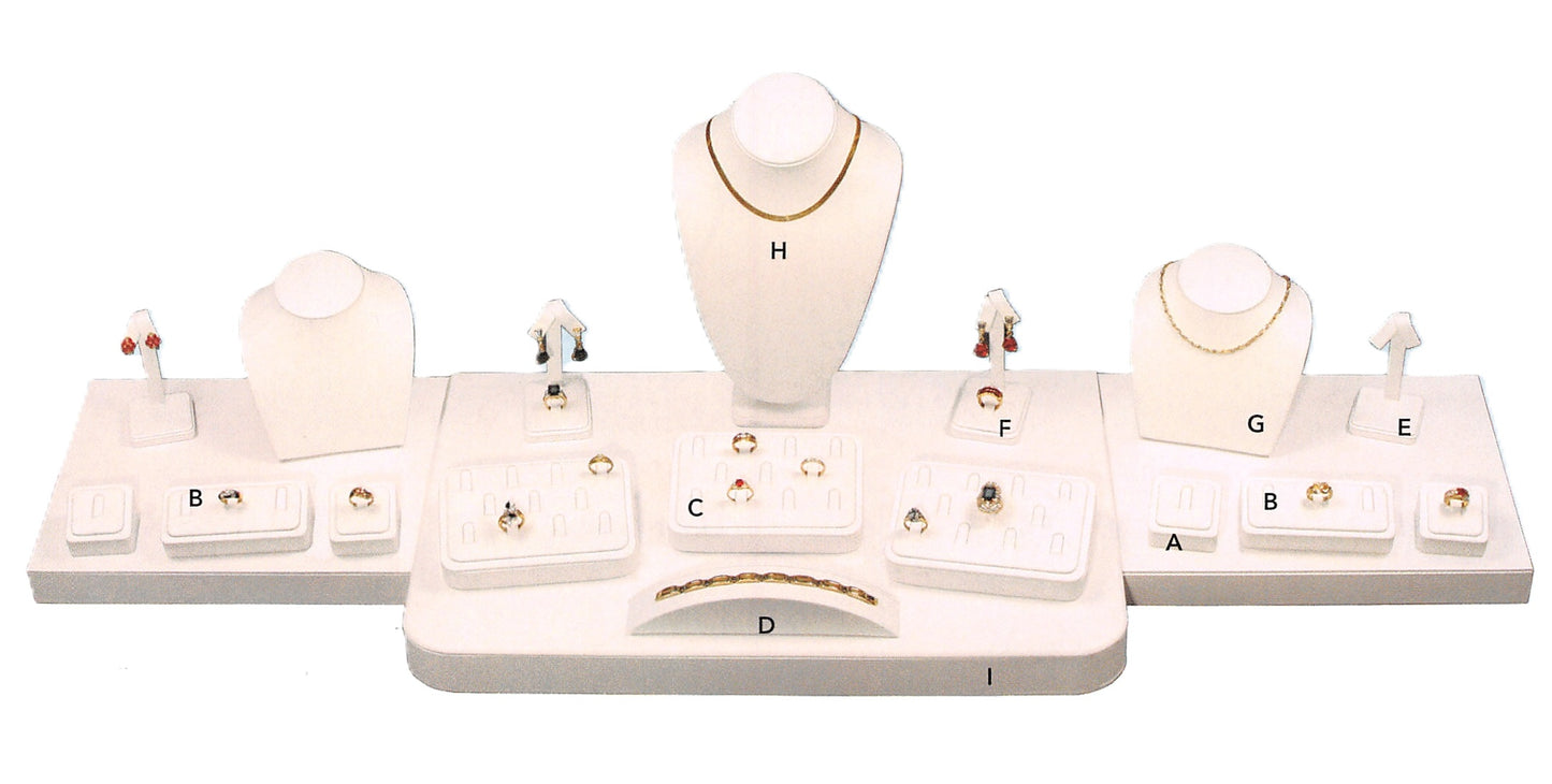 Conjunto de exhibición 9 piezas extra