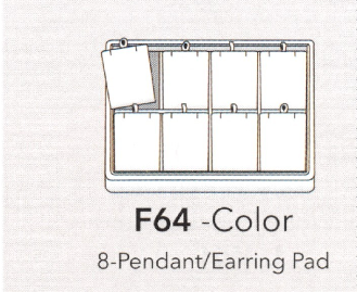 2 " H Stackble Display Trays