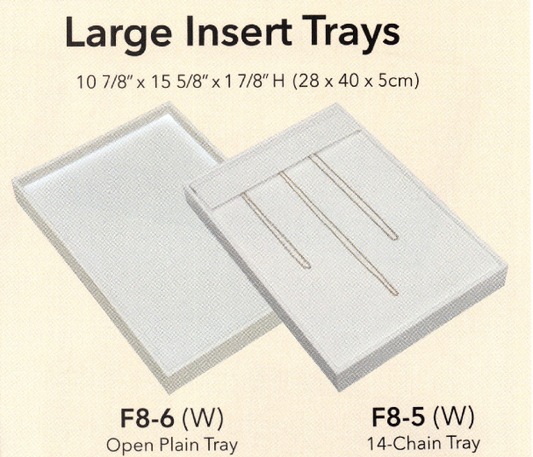 Bandejas de inserción grandes