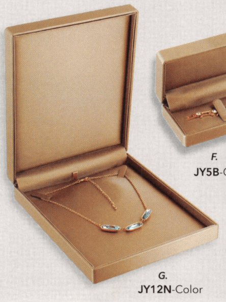 Luna Premium Bronce y Plata
Colección de cajas de piel sintética