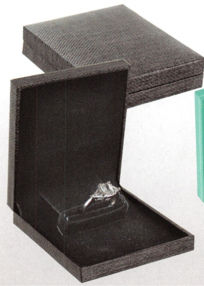 Caja de anillo delgada