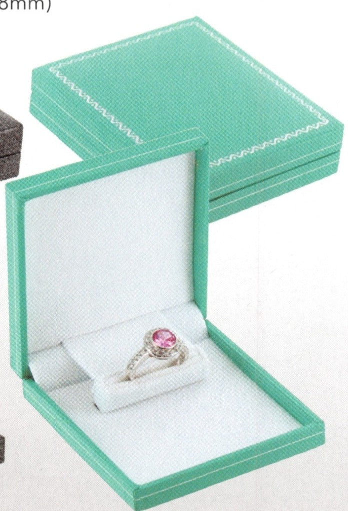 Caja de anillo delgada