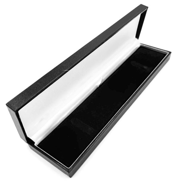 Caja clásica de cuero sintético de estilo rectangular - 2