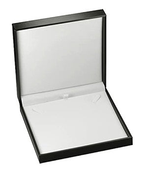 Caja clásica de cuero sintético de estilo rectangular - 2