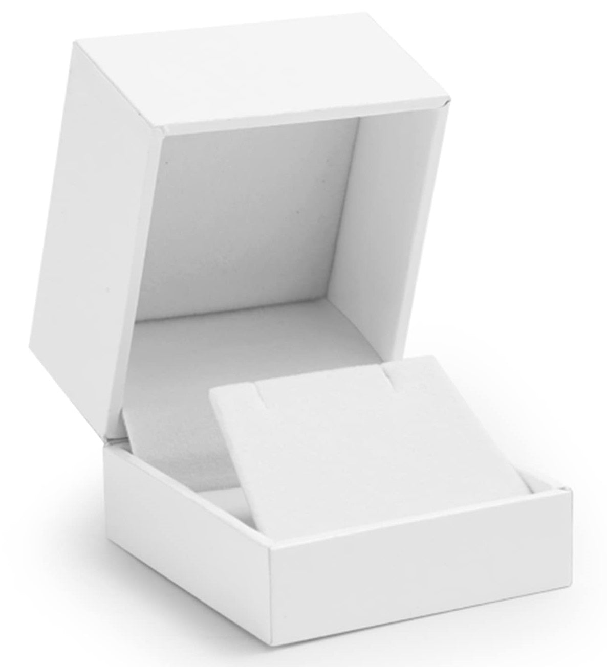 Caja clásica de cuero sintético de estilo rectangular - 1