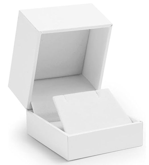 Caja clásica de cuero sintético de estilo rectangular - 2