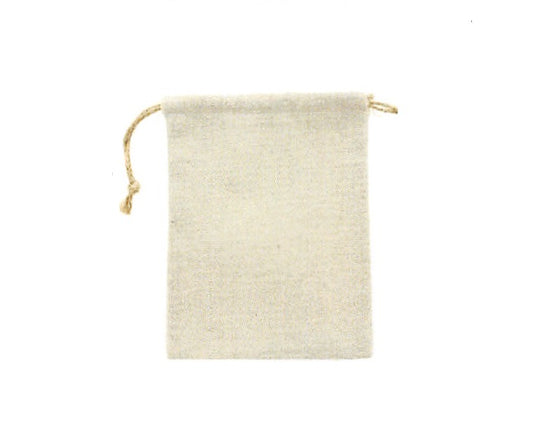 Bag & Pouch - Drawstring  -  Faux Leather - 12 pcs. Pack