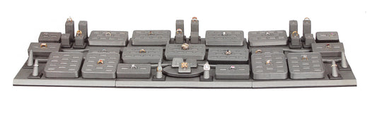 Columna de anillo corto - Gris acero