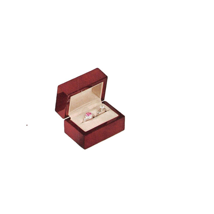Double Ring Box - High Veneer Kona