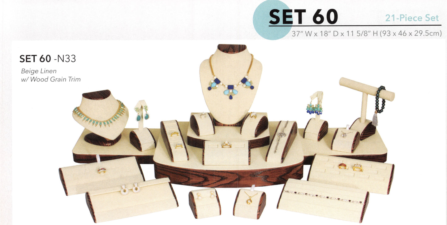 Conjunto de vitrinas 60