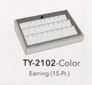 Bandejas de exhibición en ángulo de 2"