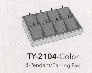 Bandejas de exhibición en ángulo de 2"