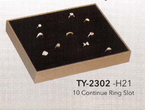 Bandeja de exhibición con tapa