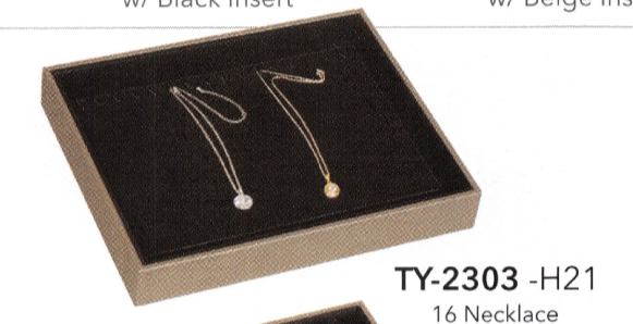 Bandeja de exhibición con tapa