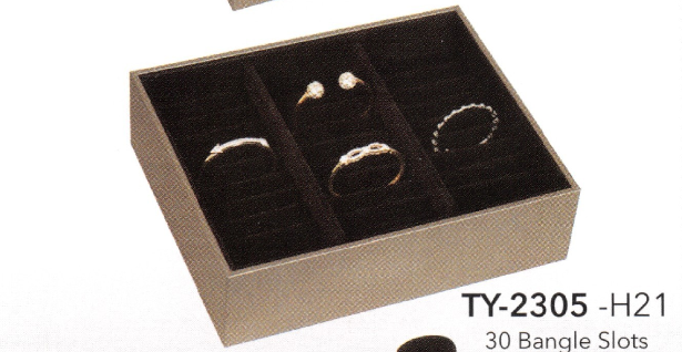 Bandeja de exhibición con tapa