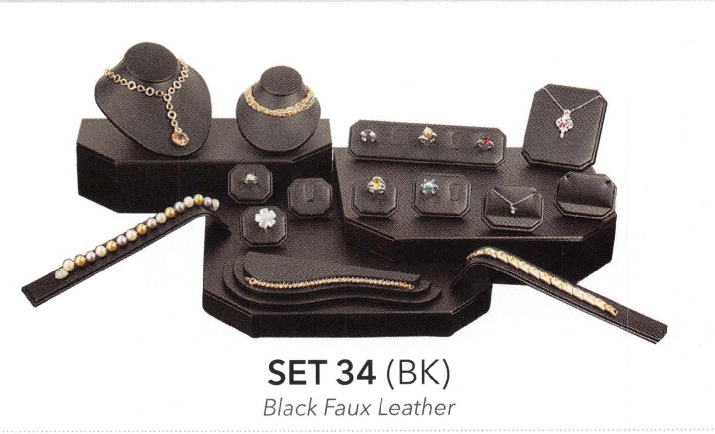 Juego de 3 piezas de plataforma (caja de almacenamiento) - set34