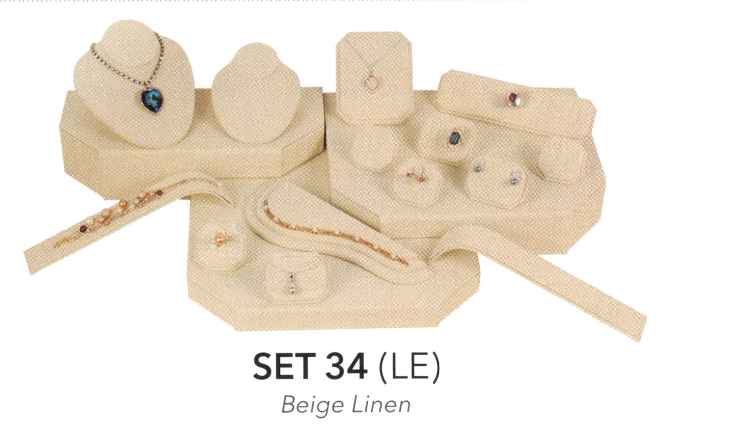 Juego de 3 piezas de plataforma (caja de almacenamiento) - set34