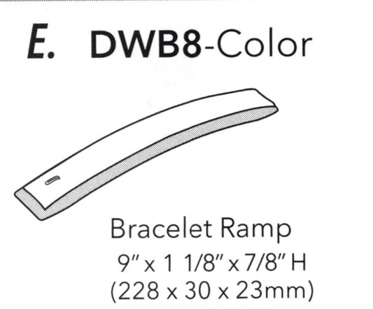 @ DWE8-PAD: cuero beige con detalles en marrón acero