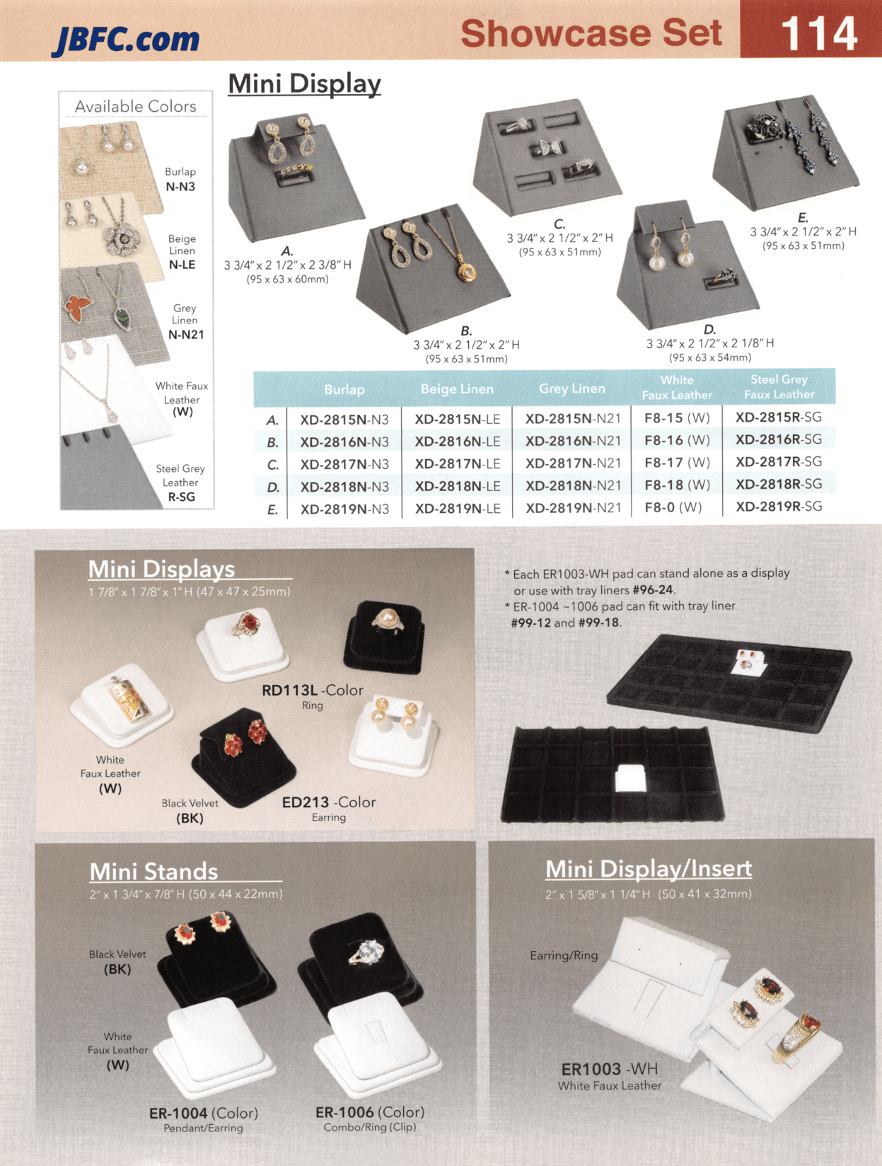 Conjunto de exhibición