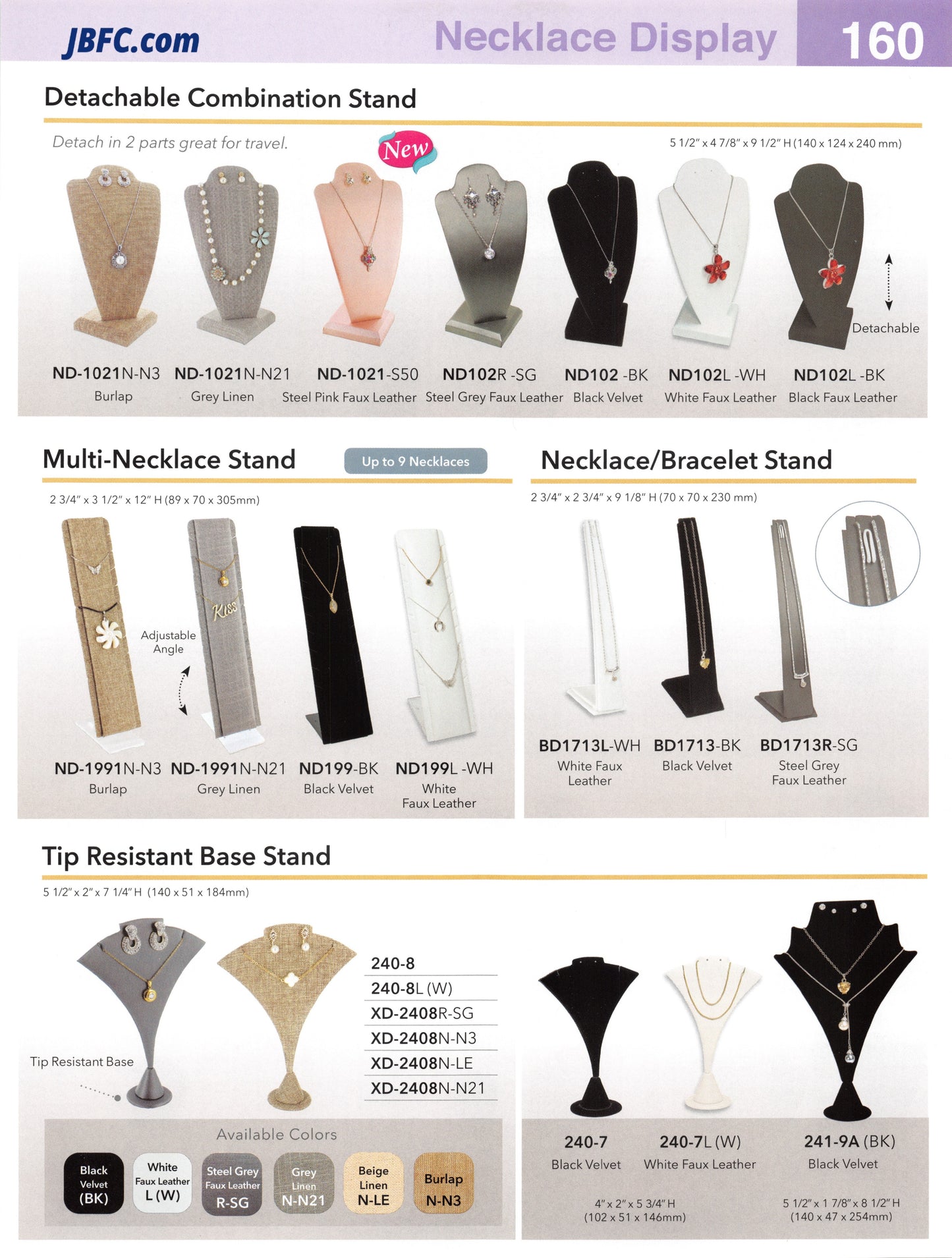 Soporte para collares y pulseras