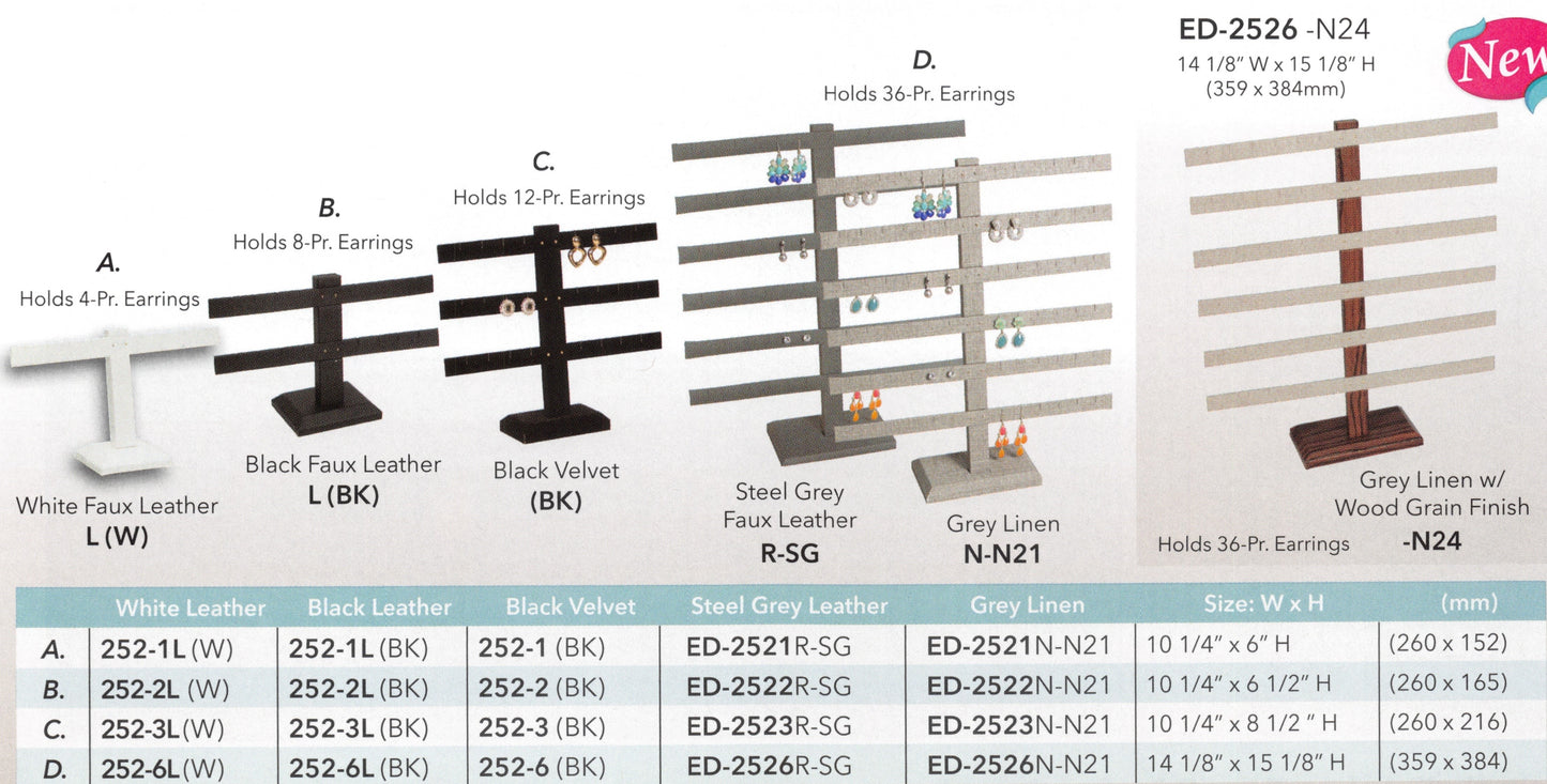 Earring Bar Display Rack
