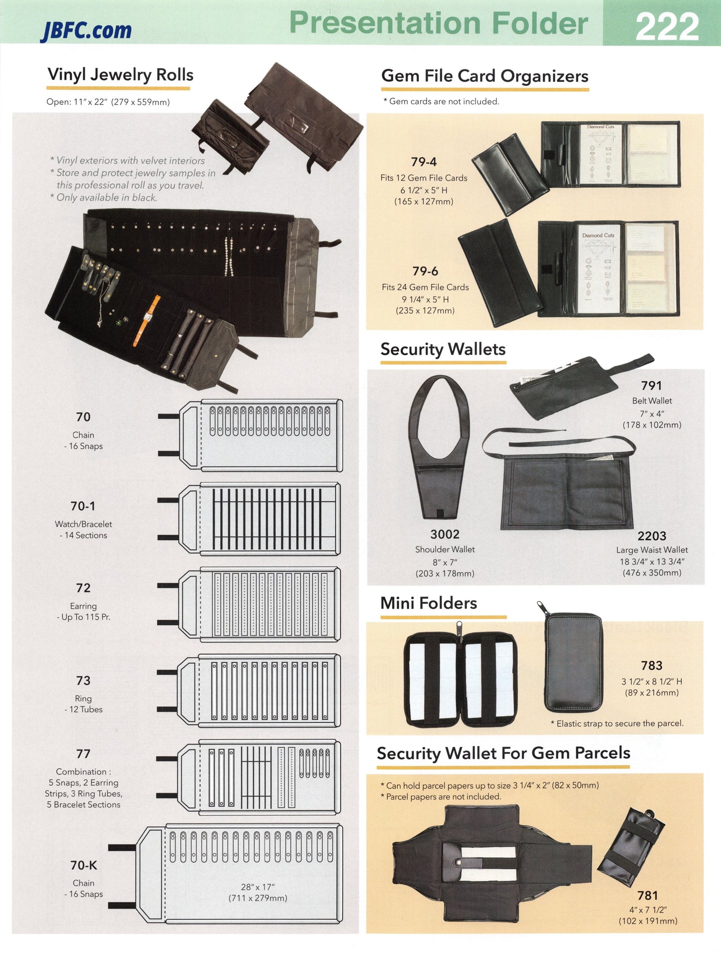 Monedero de seguridad para paquetes de gemas