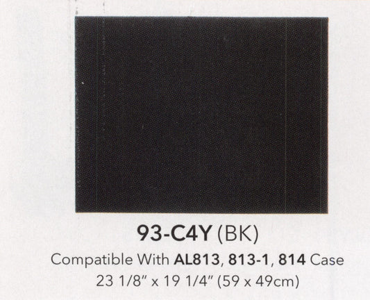 Almohadillas de terciopelo negro extra grandes