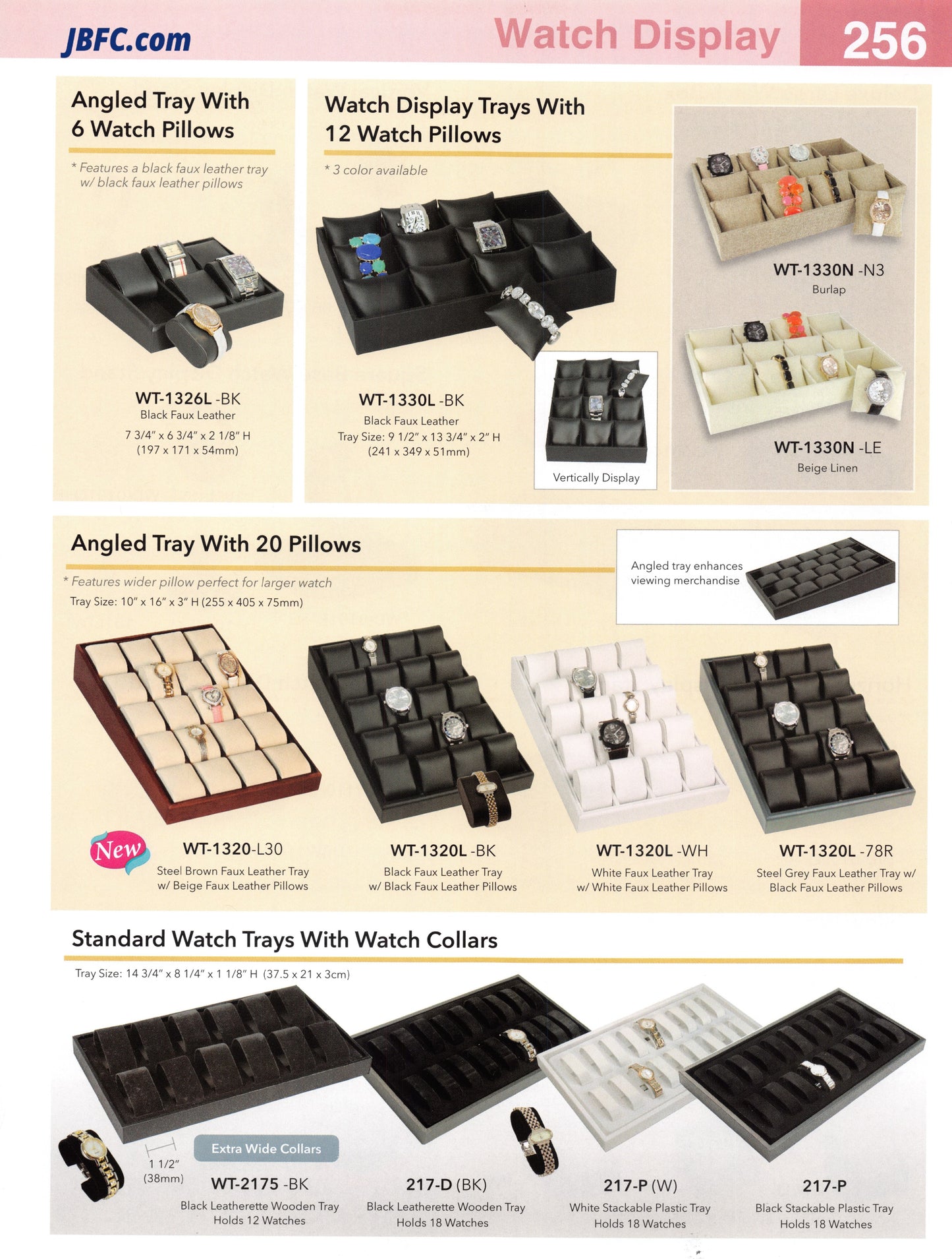 Bandeja en ángulo con 20 almohadas