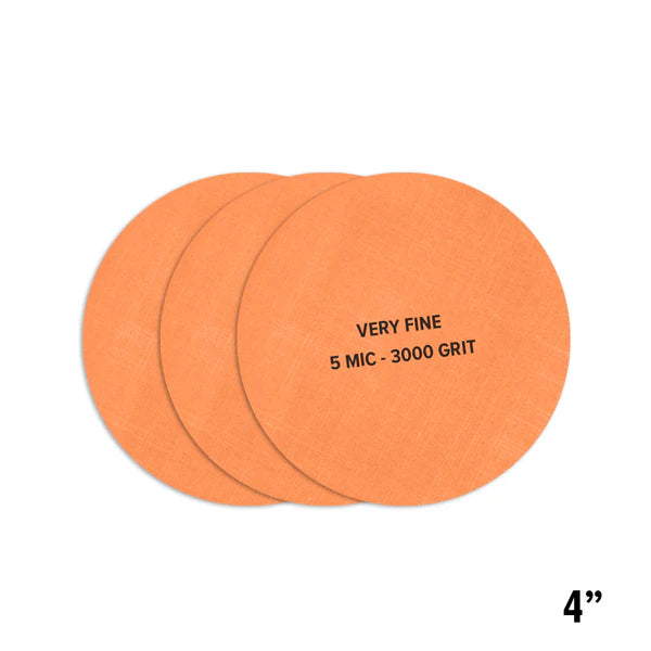 3M - Abrasivo Trizact de montaje superior - 4" (3 piezas por paquete)