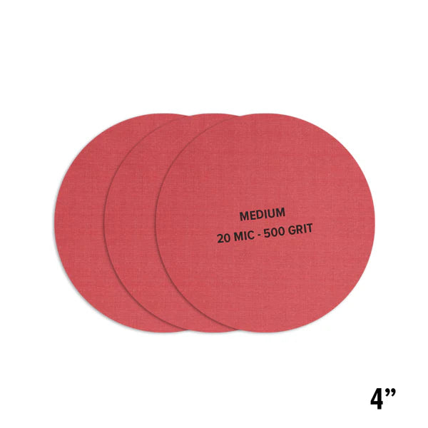 3M - Abrasivo Trizact de montaje superior - 4" (3 piezas por paquete)