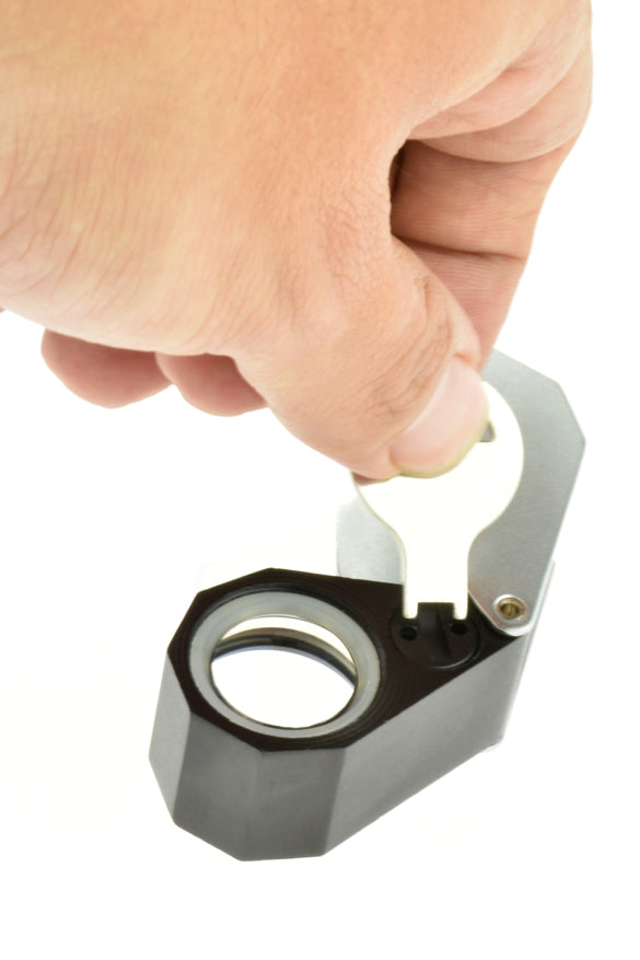 10x21mm Triplet Illuminated Jewelers Loupe