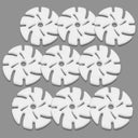 Almohadillas de cojín transparentes
