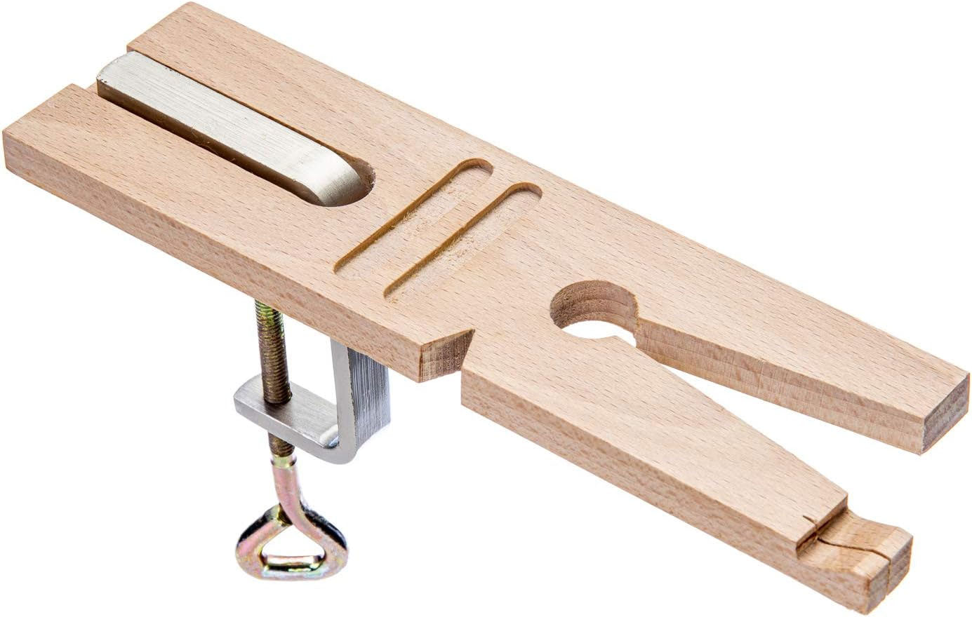 Juego de sierra para joyero profesional 3 en 1: sierra profesional, 144 hojas y pasador de madera con abrazadera