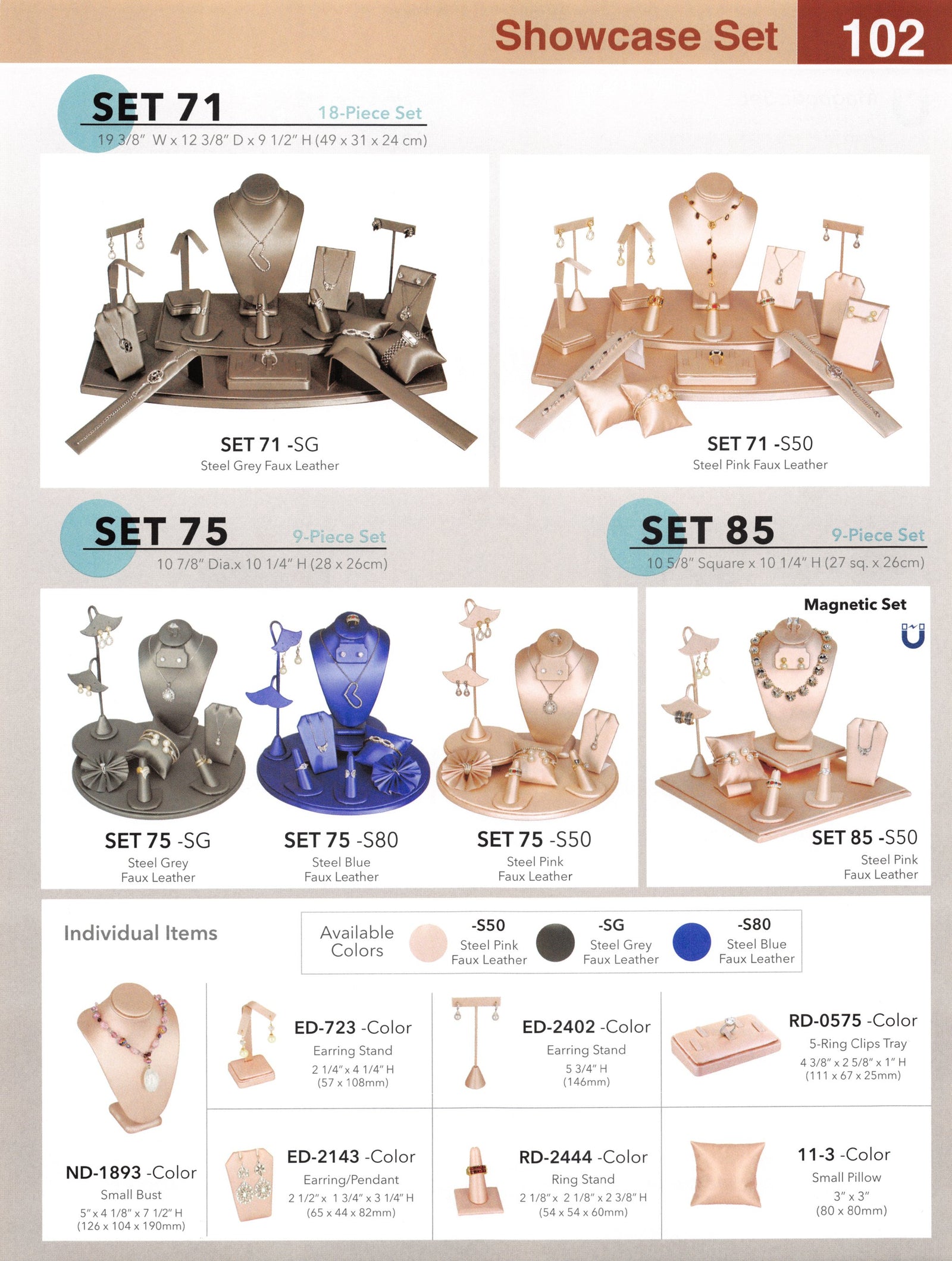 Catalog page — Showcase Set 75