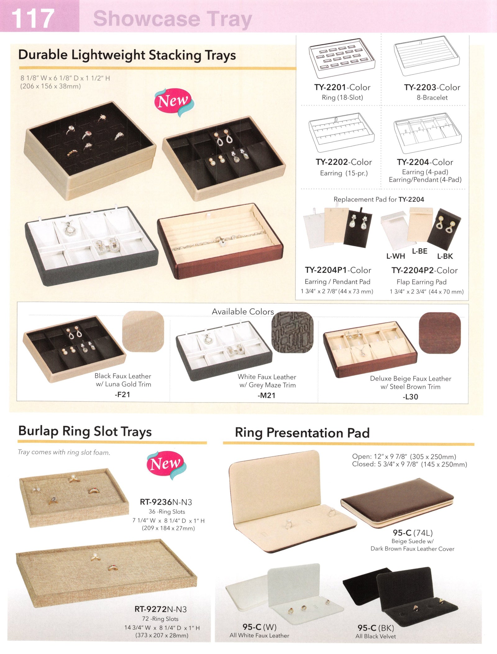 Catalog page — Ring Presentation Pad