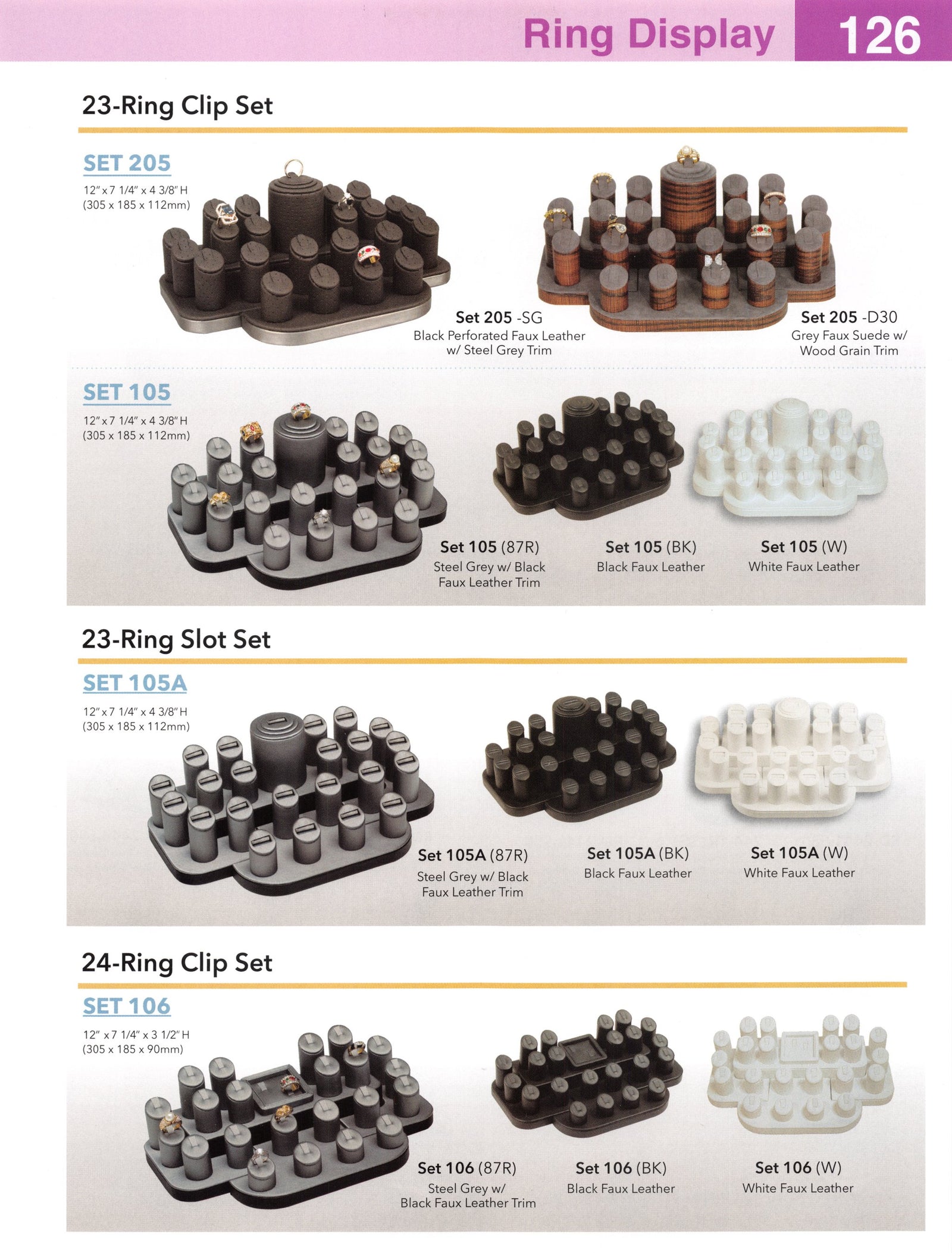 Catalog page — Showcase Set 205