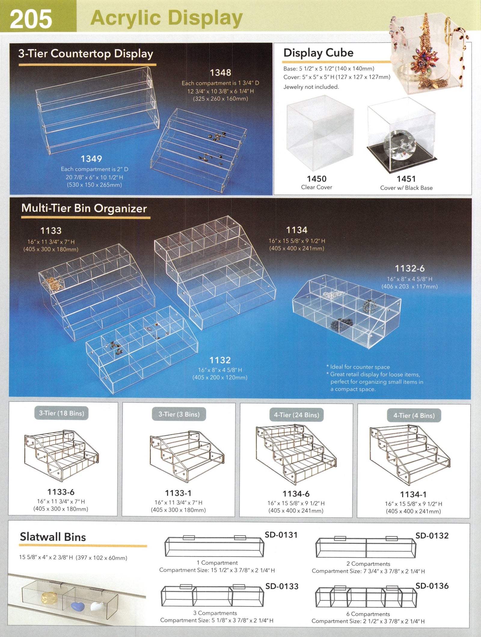 Catalog page — Multi-Tier Bin Organizer