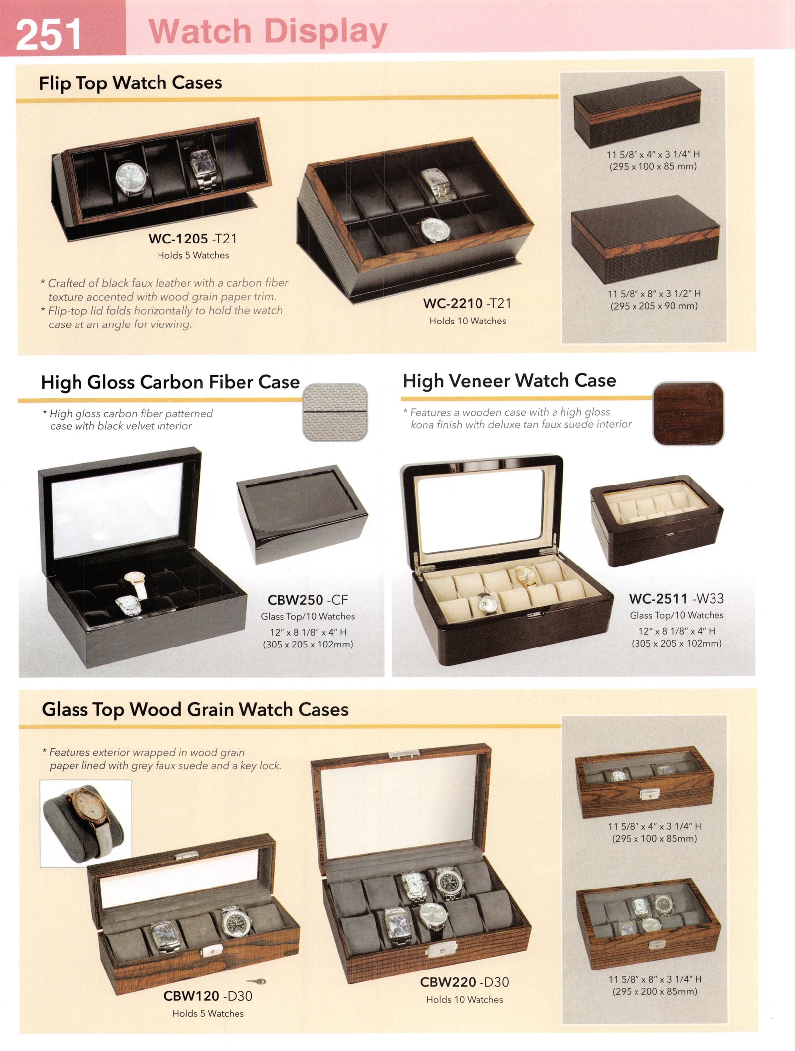 Catalog page — High Gloss Carbon Fiber Case