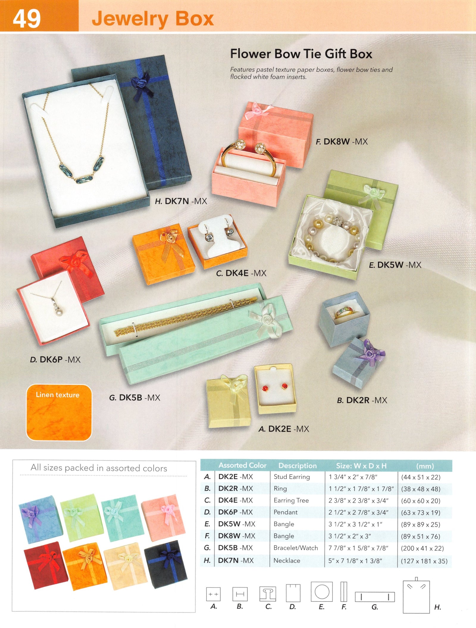 Catalog page — Flower Bow Tie