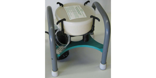 Gy-Roc vibratory tumbler, made in Orange, California