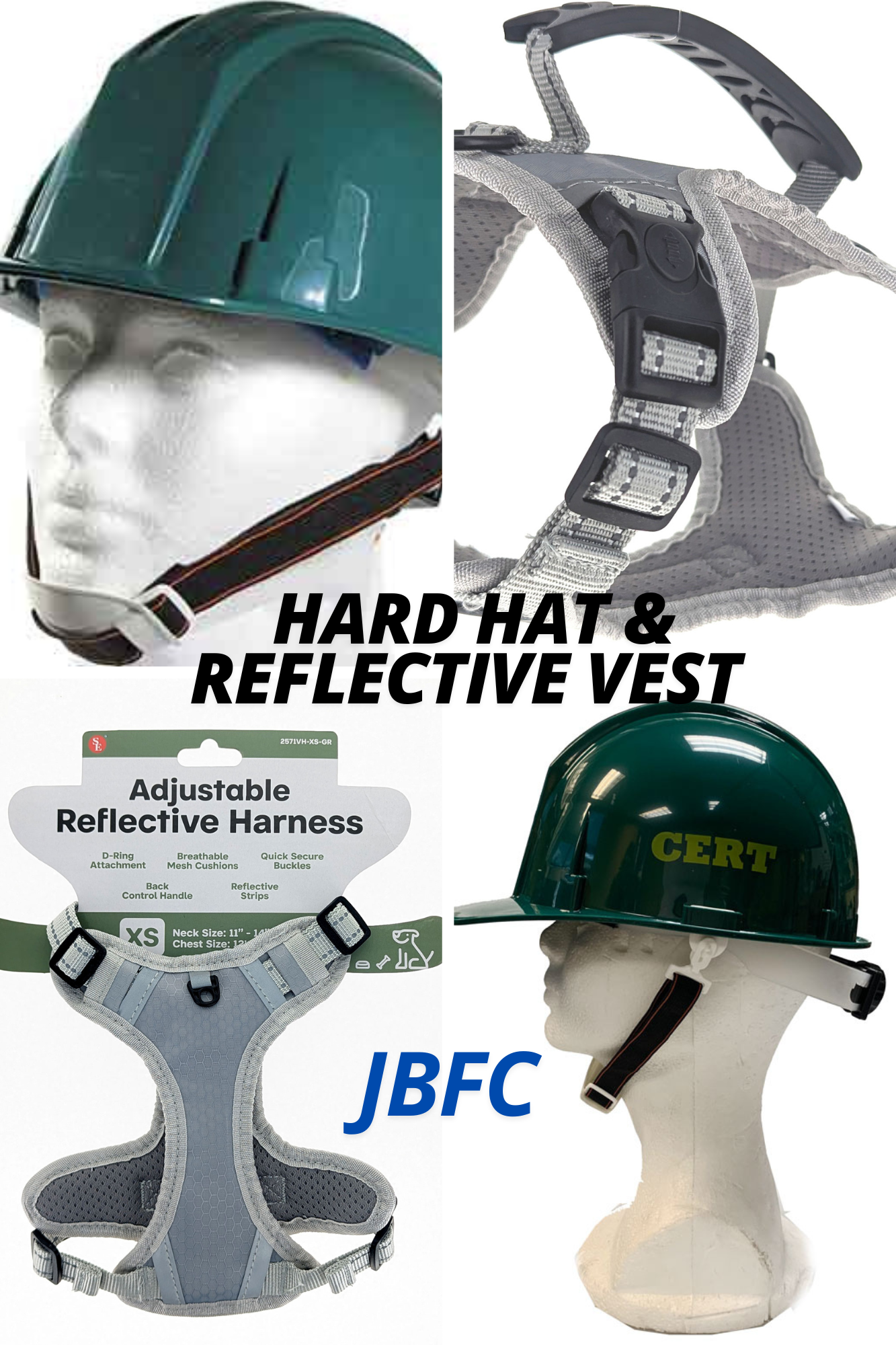 Emergency - Hard Hat - Reflective Vest