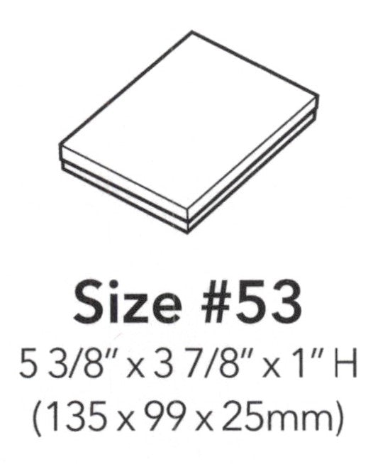 Box Cotton Filled #53 5 3/8 x 3 7/8 x 1