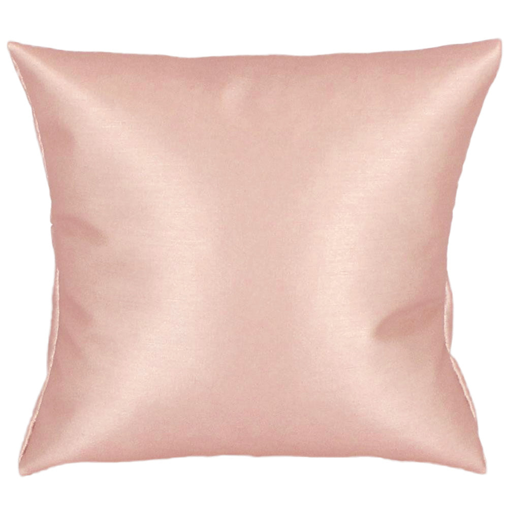 Display Pillow — 5 x 5" (127 x 127mm) — Steel Pink Faux Leather