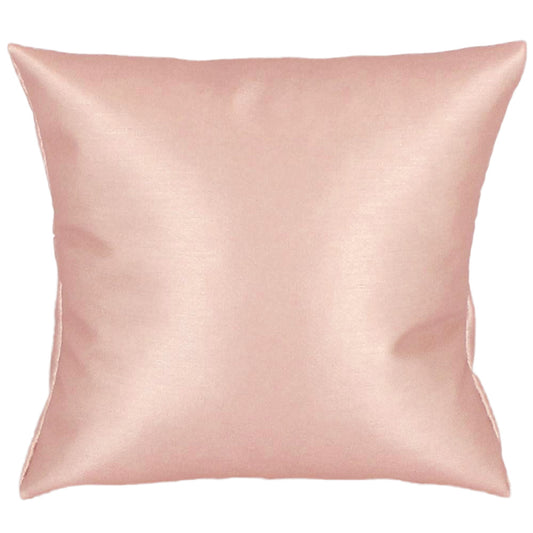 Display Pillow — 5 x 5" — Steel Pink Faux Leather